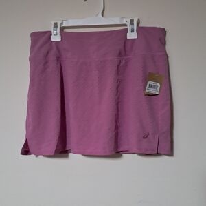 Asics Women's perforated skirt skort size M.